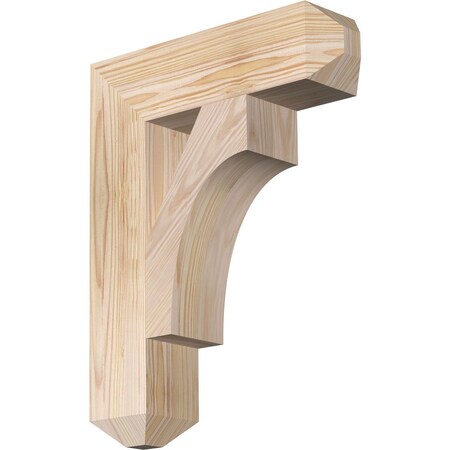 Ekena Millwork Westlake Craftsman Smooth Bracket, Douglas Fir, 3 1/2"W x 14"D x 18"H BKT04X14X18WTL04SDF